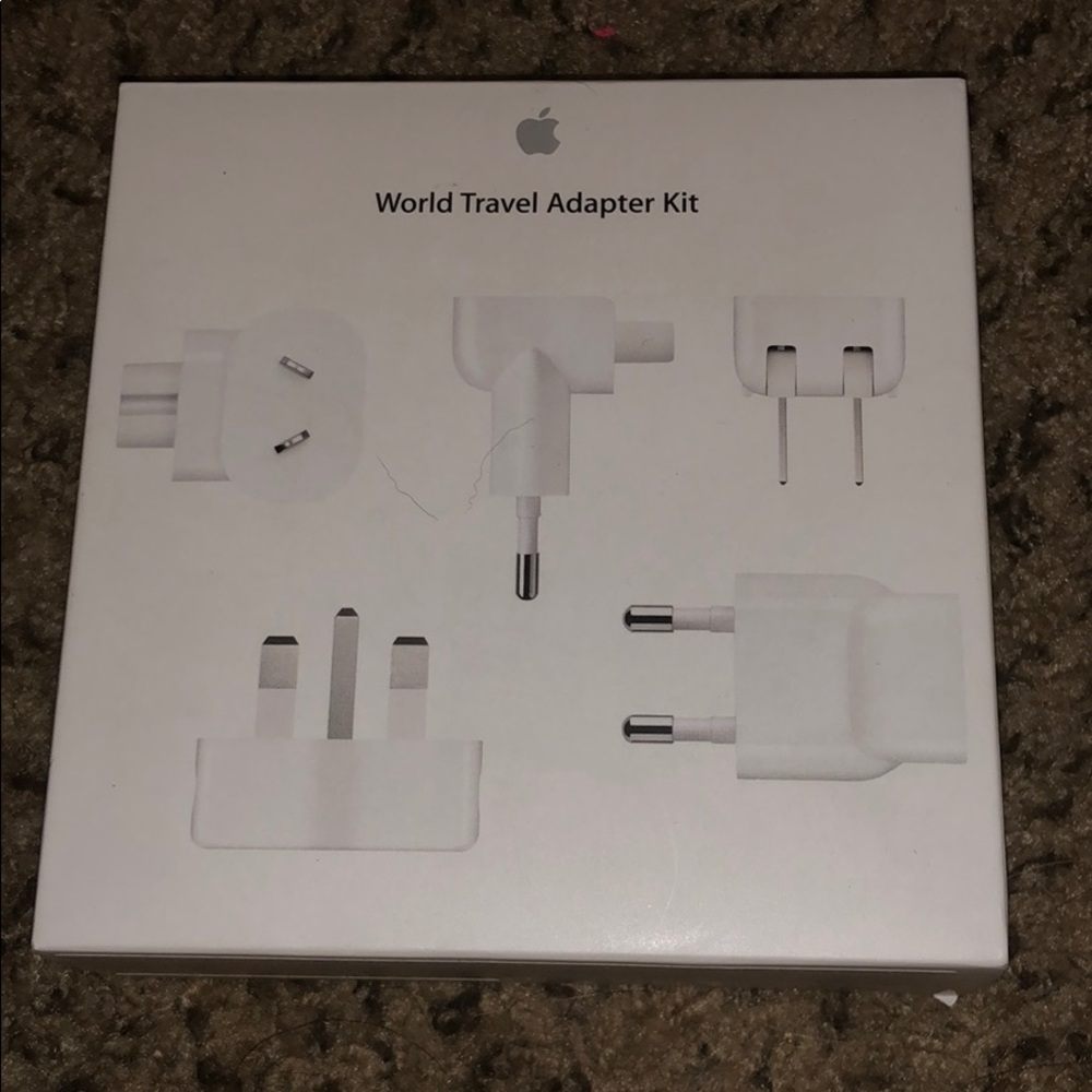 World travel adaptor kit apple